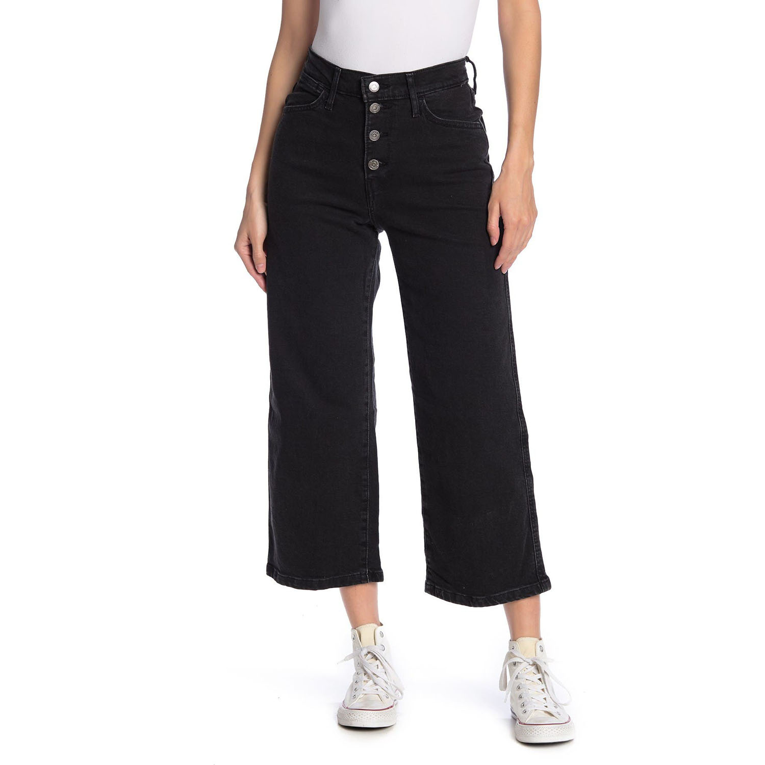 High Cropped Wide Leg Jeans: Buy Online 