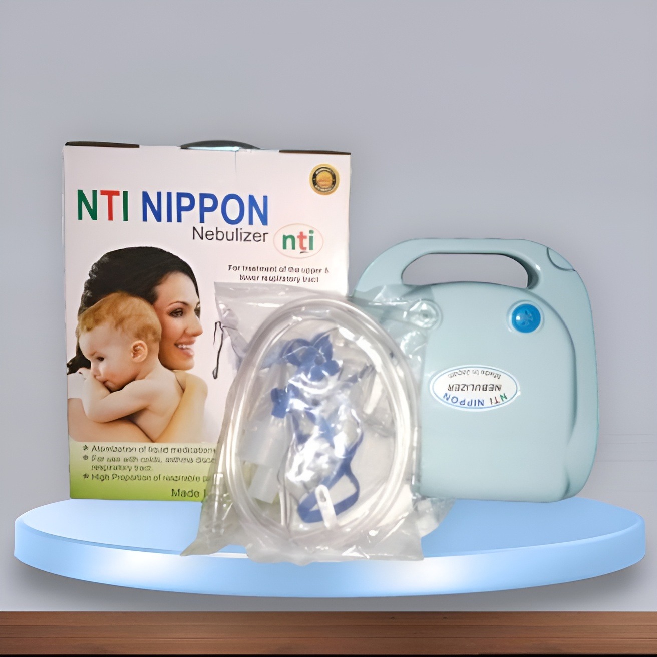 NTI NIPPON Nebulizer Useful For All Ages  [Made In Japan]. 