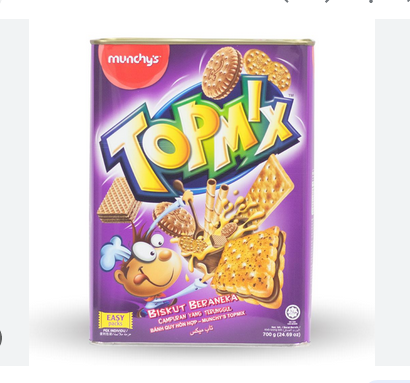 Munchy’s Topmix Assorted Biscuits 700g. 