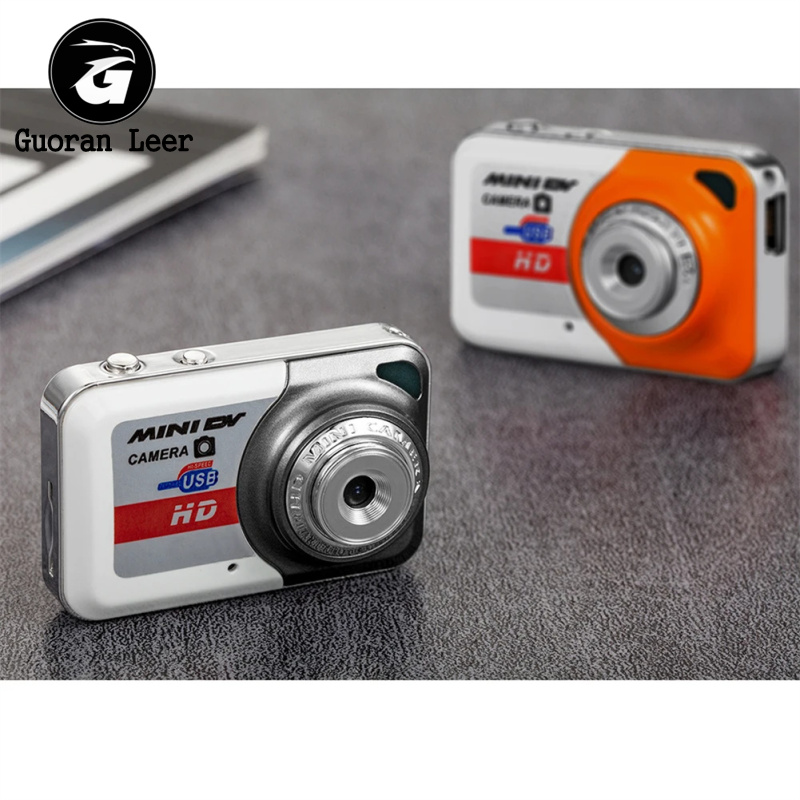 X6 Digital HD Camera Mini Thumb Camera With Keychain Mic Support TF Card DV Cam For Teens Students Kids