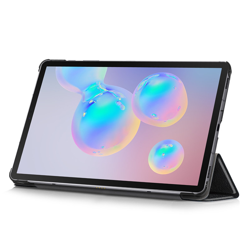 For Samsung Galaxy Tab S6 Lite 10.4 SM-P610 SM-P615 Case Slim Tri-fold Magnetic Smart Flip Cover Full Coverage Casing. 