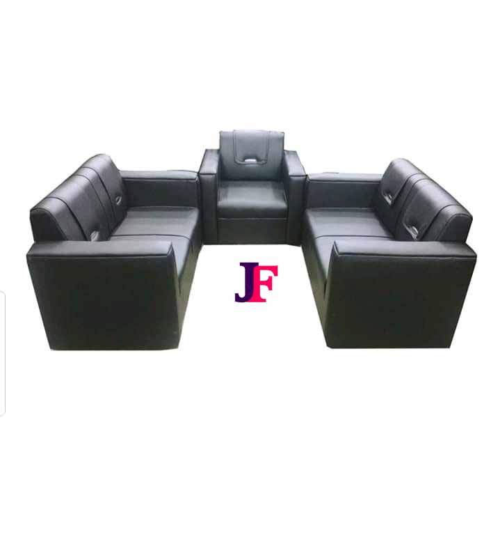 Artificial Leather Sofas 5 Seats - For Home/ Office Sofas Finest quality imported accessories ensure the strong structure