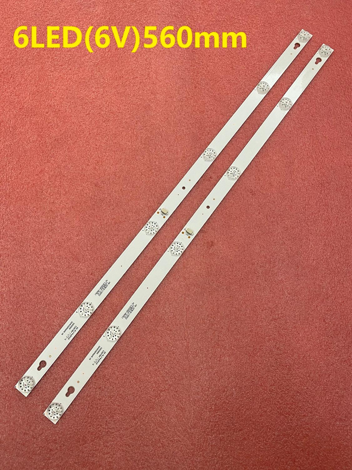 【DM bag factory Store】2 6LED Backlight Strip for Toshiba TCL 32L2600 32L2800 32L2900 L32S4900S 32D2900 32HB5426 TOT_32D2900. 