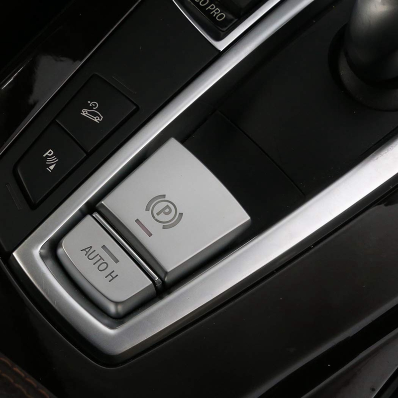 Parking Brake Switch P Button Cover Stickers for B-M-W F10 F07 F01 F25 F26 F11 F06 F15 F16 X3 X4 X5 X6. 