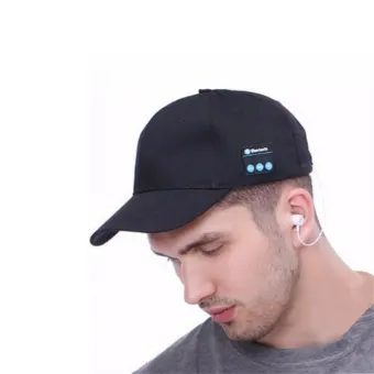 Wireless Bluetooth Earphone Cap Outdoor Cap Music Headphone Sun Hats