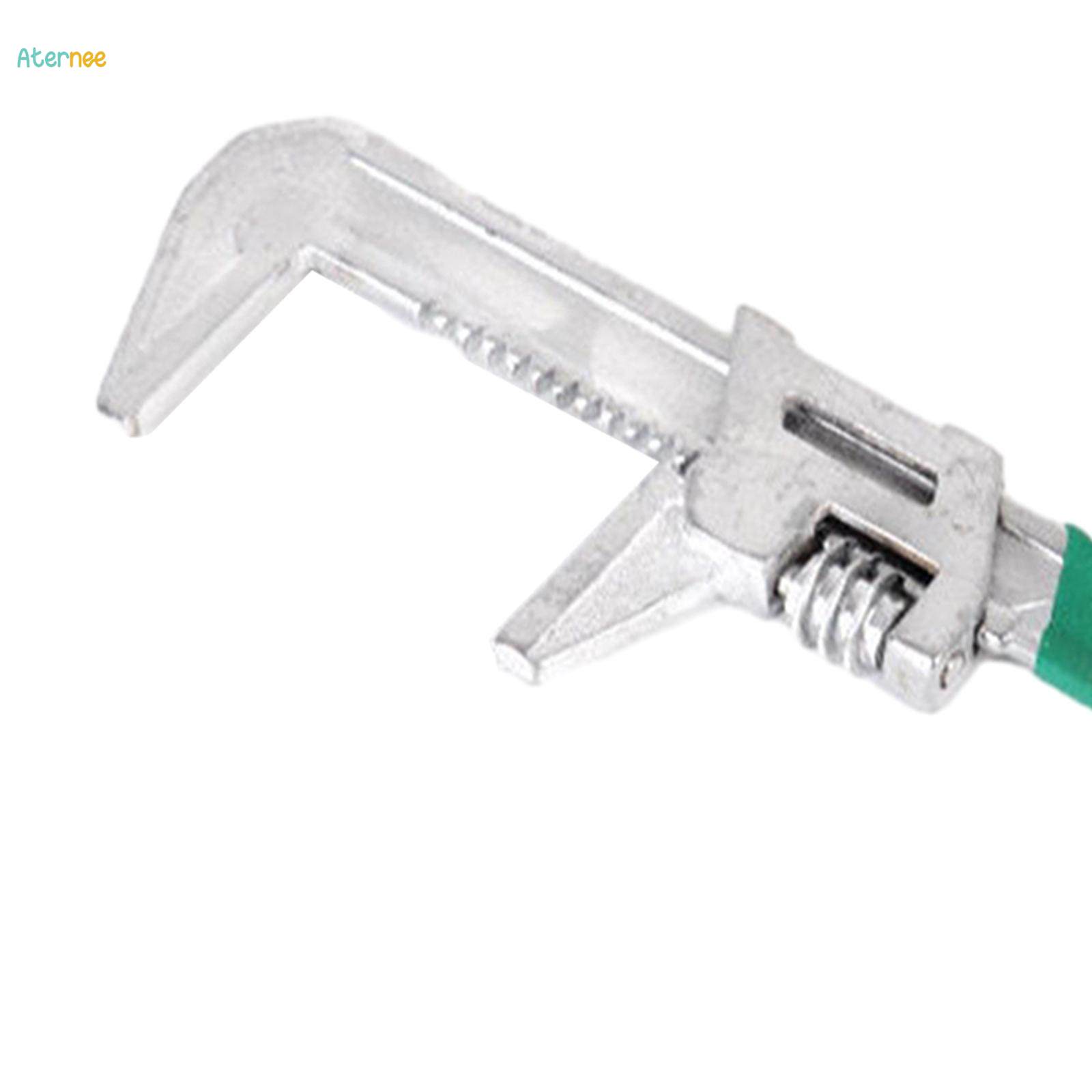 F Type Wrench Adjustable Pipe Wrench Wide Opening Spanner for DIY Project 75mmx280mm. 