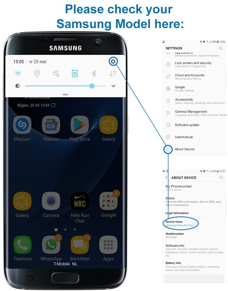 Samsung Galaxy S9 Plus ( F version) Type C Charging Port. 