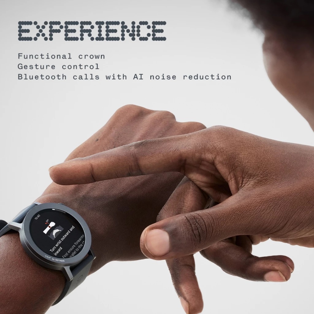 CMF Watch Pro 2 Smart Watch Bluetooth Calling Feature 100+ Watch Faces 120 Sports Mode 1.32 inch AMOLED Display Up to 11 Days Battery Backup Nothing Watch for Men and Women. 