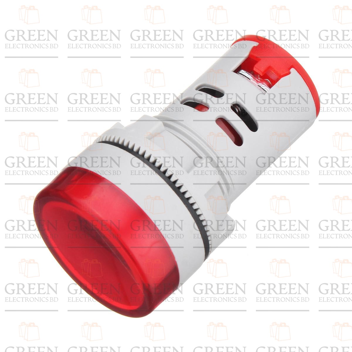 22mm AC 60-500V LED Panel Digital Voltage Meter Voltmeter Round Indicator Light. 