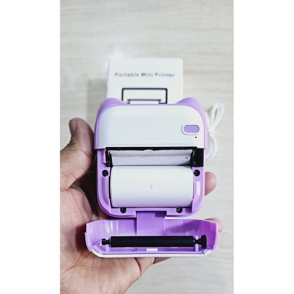 A31 Mini Bluetooth Photo Printer instant printing For IPhone And Android. 