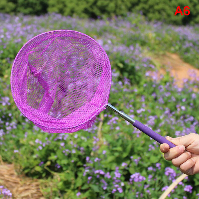 Graceful Extendable Kids Telescopic Butterfly Net Toy Catching