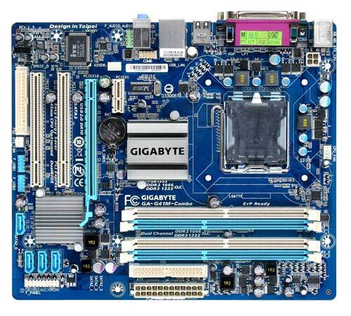 GigaByte G41M-Combo Desktop Motherboard