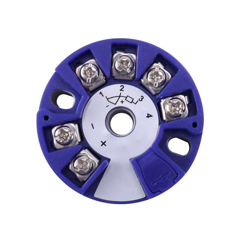 Programmable Thermocouple RTD PT100 to 4-20MA Converter TC RTD Input 4-20MA Output Head-Mounted Temperature. 