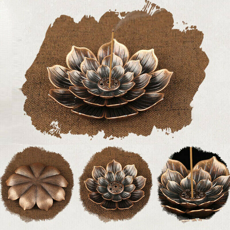 Incense Stick Holder Round Plate Insense Ash Catcher Joss Cone Insence. 