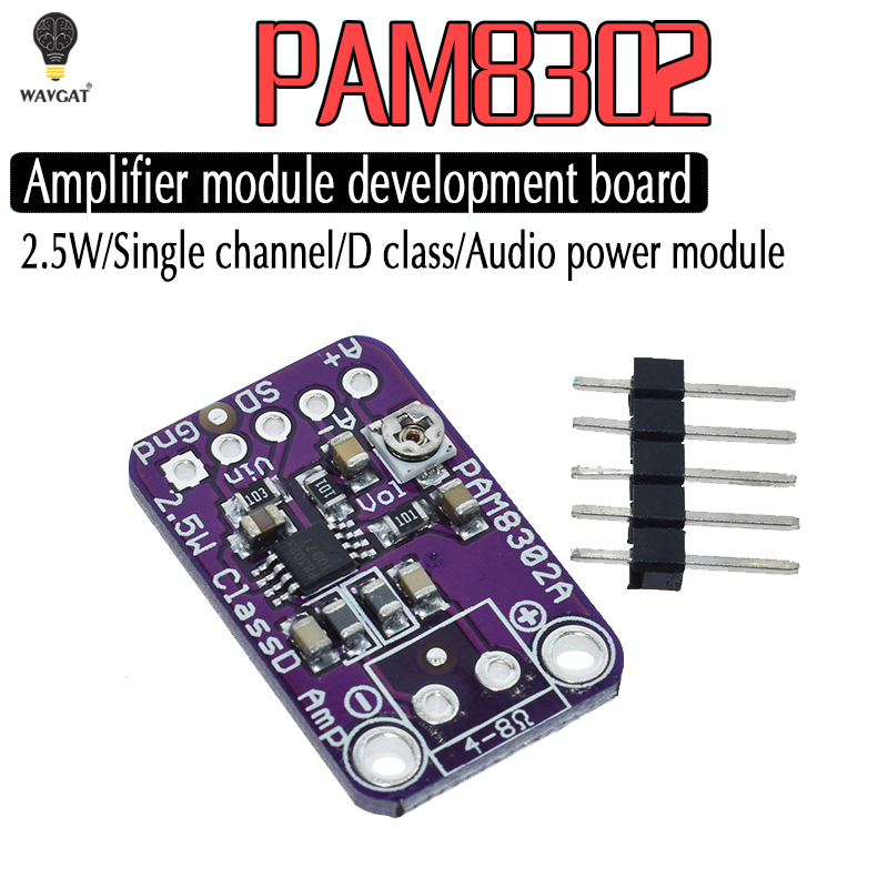 【YIYANGMAOYI111】PAM8302A CJMCU-832 PAM8302 2.5W single Class D Audio power module board