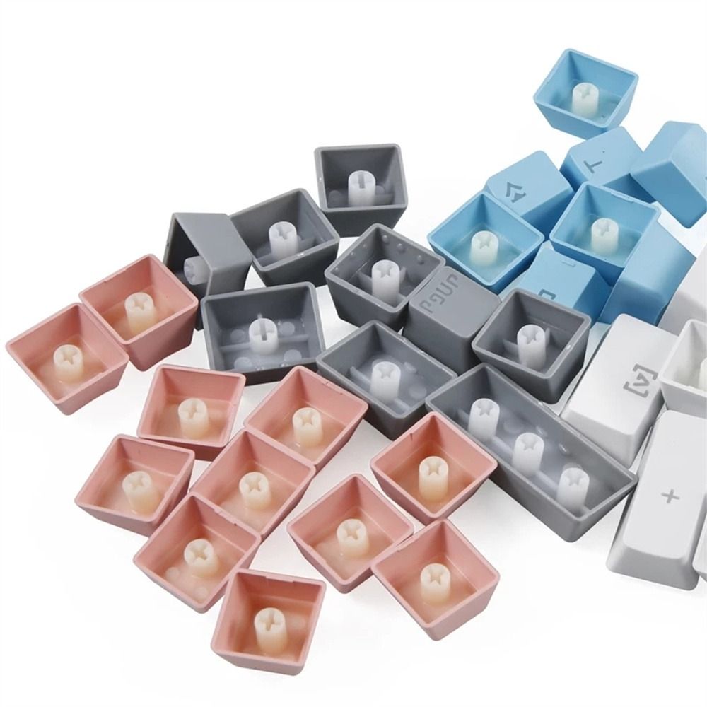 Transparent ABS 980k 61/ 87 104/108 Mechanical Keyboard Mechanical Keycaps Backlit Key Cap Blank Keycaps Keyboard Keycap. 