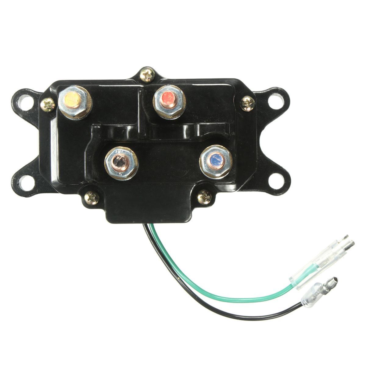 ATV UTV Winch 12V Solenoid Relay Contactor Switch WARN SUPERWINCH KFI PROMARK