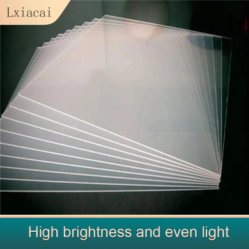 Light Guide Panel LGP Plate Acrylic Sheet For Laptop LCD Repair LED Screen Plexiglas Clear Polymethyl Methacrylate Board 1PCS. 