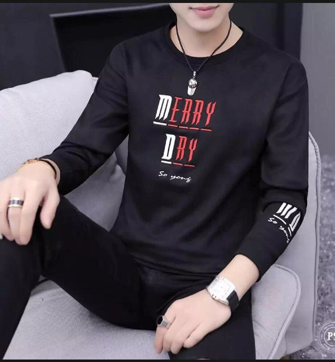 Cotton Full Sleeve T Shirt For Men: Buy 