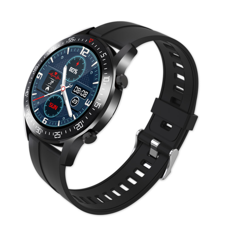 Smartwatch C2 smartwatch full touch screen step counting, blood oxygen and heart rate IP68 waterproof Bluetooth watch. 
