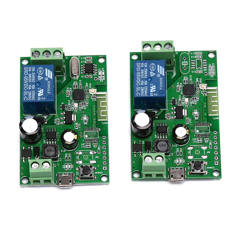 5V-12V Self-locking Sonoff WiFi Wireless Smart Switch Relay Module APP Control. 