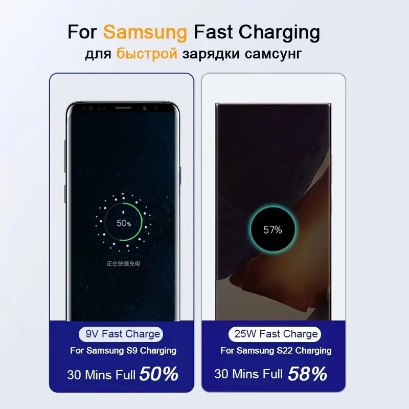 45W 5A Super Fast Charging Cable For Samsung Galaxy S24 S23 S22 S21 S20 Ultra Ultra Note 10 5G 20 A53 A54 USB Type C Data Cable. 