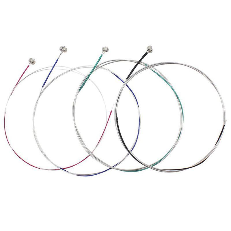 4pcs A Set of Violin Strings E-A-D-G Core Steel+Nickel Wound Exquisite Stringed Musical Instrument Parts Accessories. 