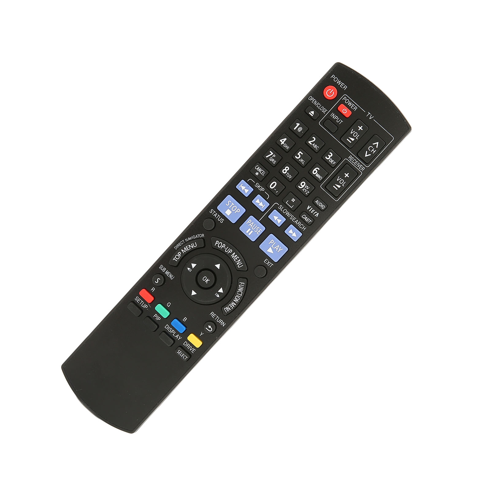 Disc Player Remote Control for DMP BDT300 BDT350 BD80K BD605K BD601K BD80 BD60 BD601. 