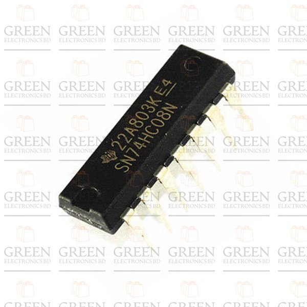 7408 SN74HC08N 74HC08 74LS08 2 Input AND Gate A Class IC Dual In Package DIP 14 Pin IC. 