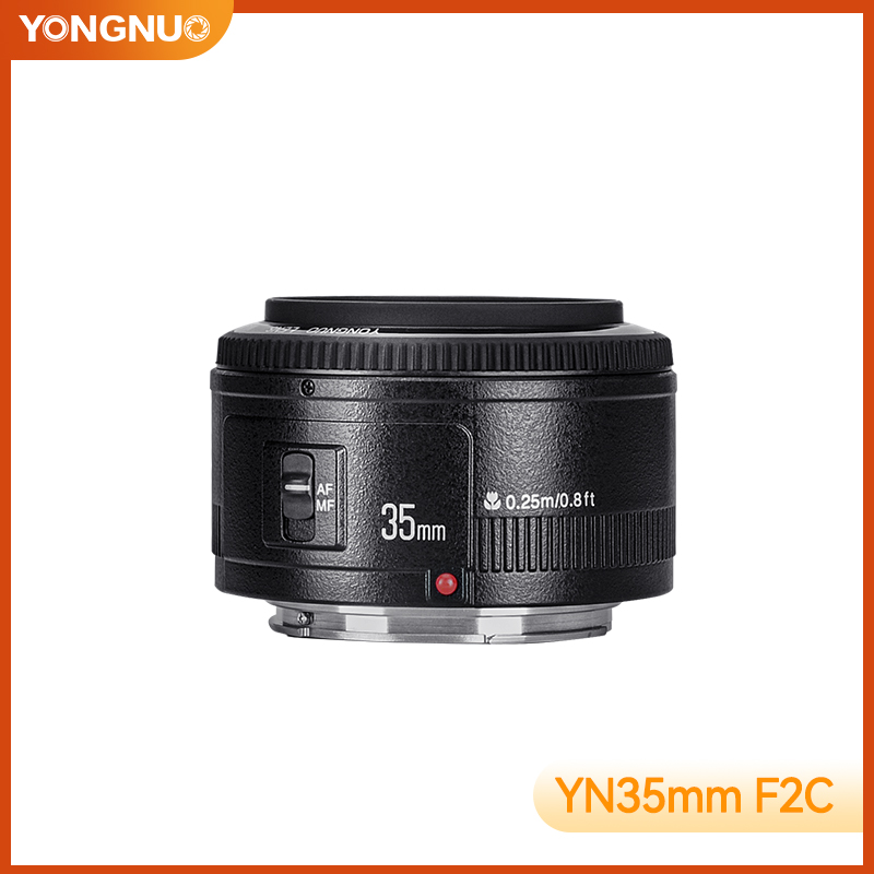 Yongnuo YN35mm lense 35mm F2 Auto Focus lens For Canon 450D 550D 650D 1100D 5D mark III 700D 600D 70D 60D 6D EF Mount EOS Camera