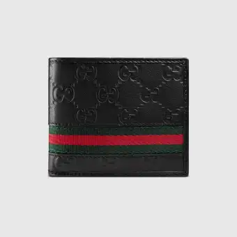 gucci leather wallet price