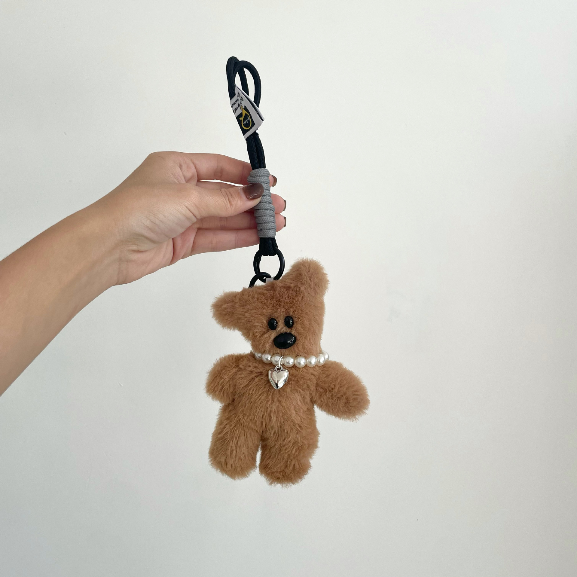 Maillard Little Fragrance Plush Bear Bag Keychain Pendant Couple Charm Cute Mr. Bean's Little Bear
