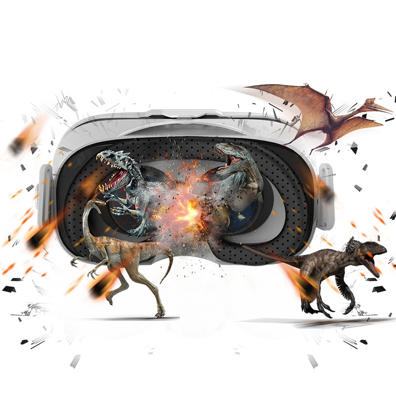 5Fmini fan style VR glasses virtual reality 3D mobile game RV eyes 4D all-in-one head-mounted ar. 