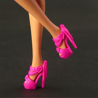 New High-Heeled Shoes For Barbie Doll 