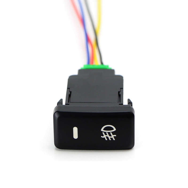 Auto Retrofit Switch Waterproof Toggle Switch Fog Lamp Switch With 4 Line For ota Lexus We Light. 