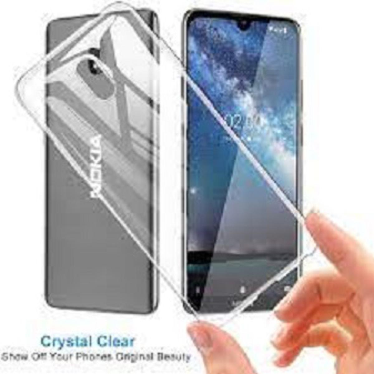 Nokia 1.3 Flexible Crystal Clear Transparent Soft TPU Back Case Cover