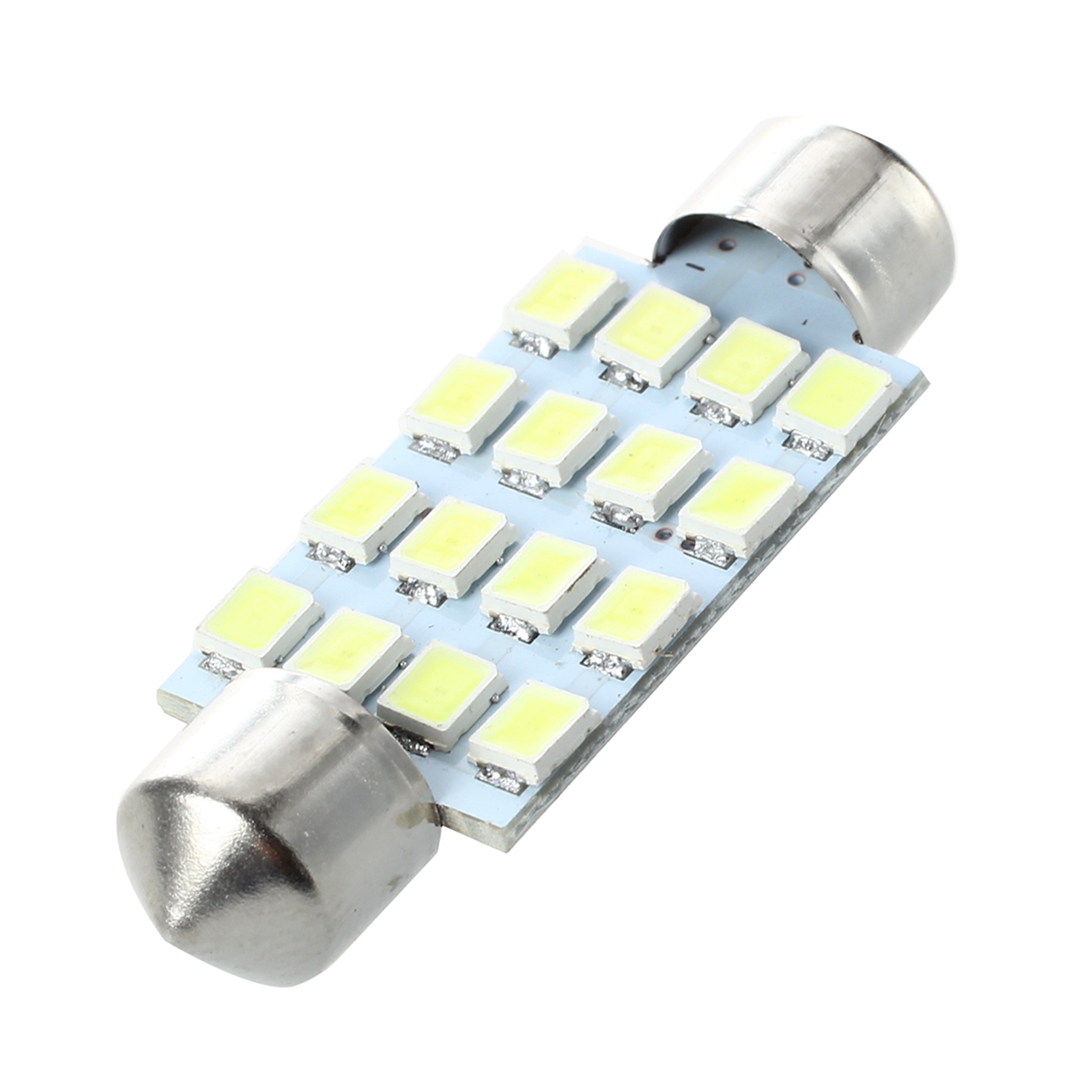 20 PCS 16 Car Bulb LED SMD 3528 42 mm - White