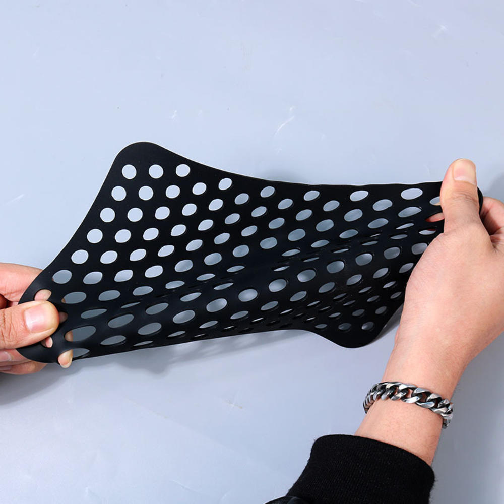 Food-grade Silicone pad Versatile Easy-to-clean Rectangular air fryer Heat-resistant DIY air fryer for Home cooking Baking and roasting Grilling and frying DIY cooking Suitable for all skill levels. 