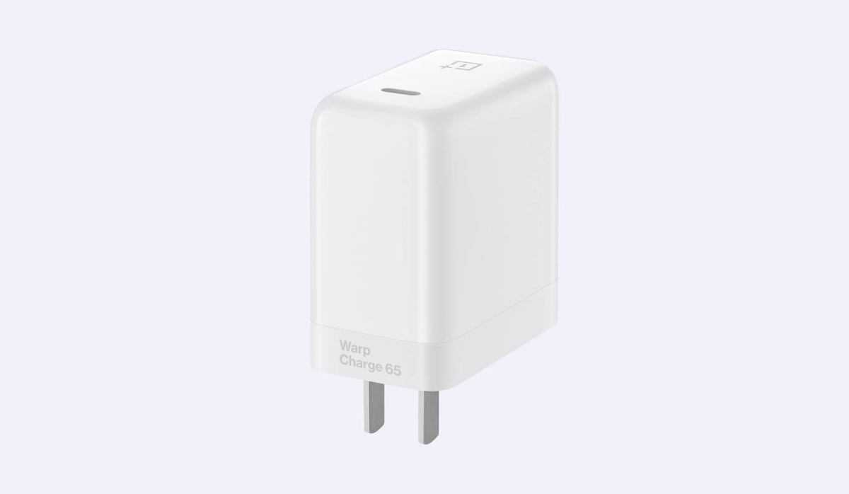 OnePlus (1+) GaN 65W Super warp Wall Charger with type-C cable  for oneplus 8t, 8, 9, 9r, 9pro. 