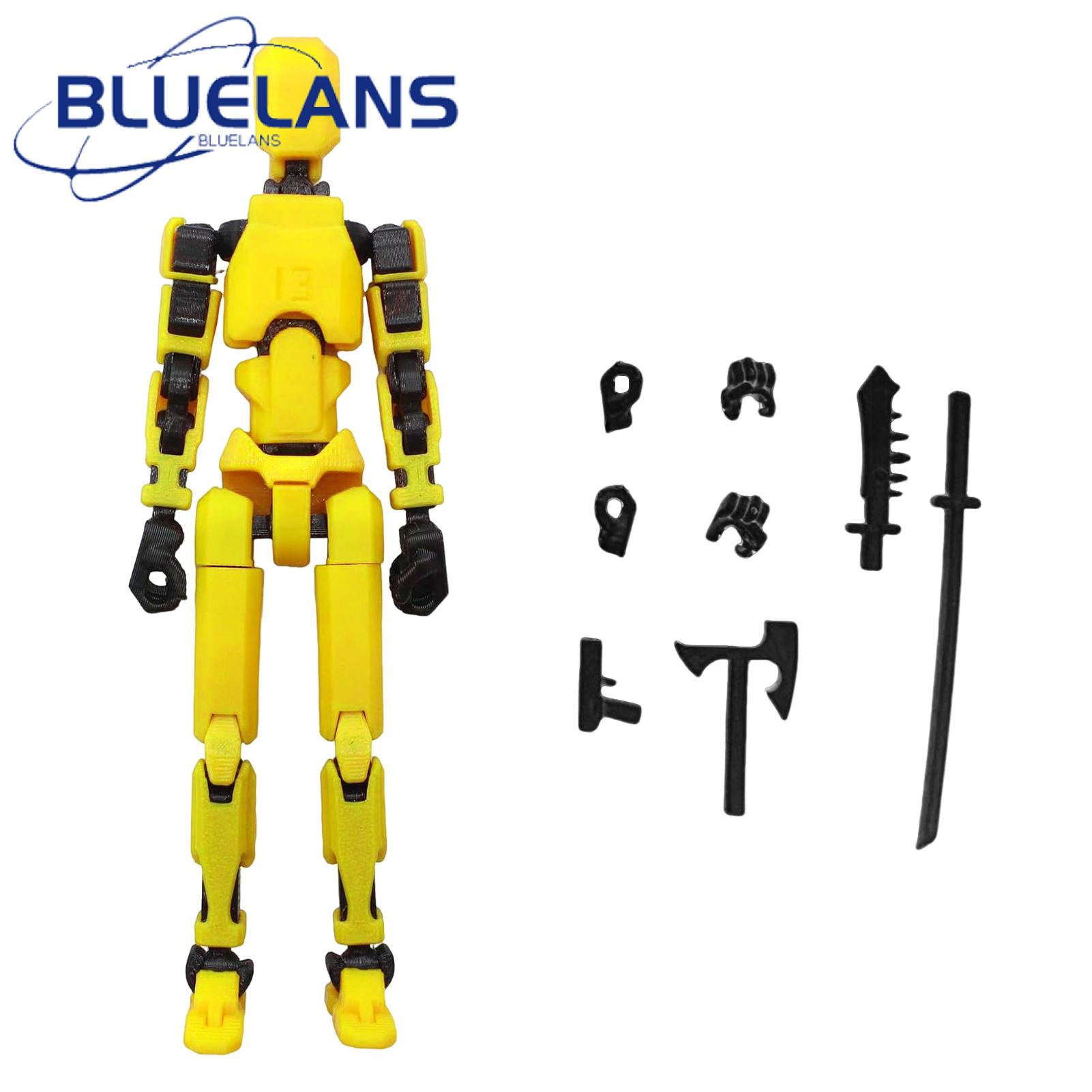 Artistic Posing Doll Flexible Multi-jointed Robot Action Figure for Home Decor Joint Man Action Figure