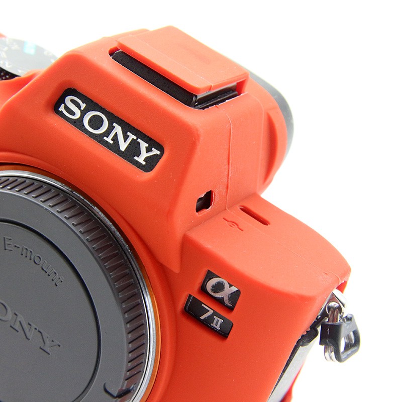 For Sony A7 II A7II A7R mark2 a7s2 A7R2 Silicone Camera Bag Soft Silicone Camera Protective Case. 