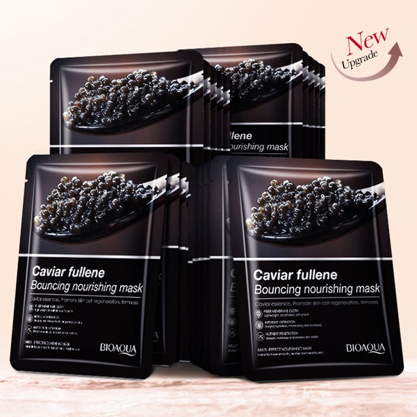 BIOAQUA Caviar Fullene Bouncing Nourishing mask 25g