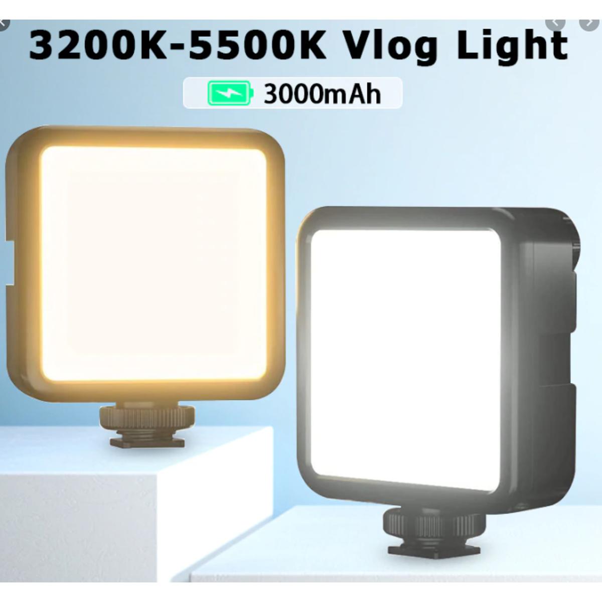 Ulanzi VIJIM VL81 3200k-5600K 850LM 6.5W Dimmable Mini LED Video Light Smartphone SLR Camera Rechargable Vlog Fill Light