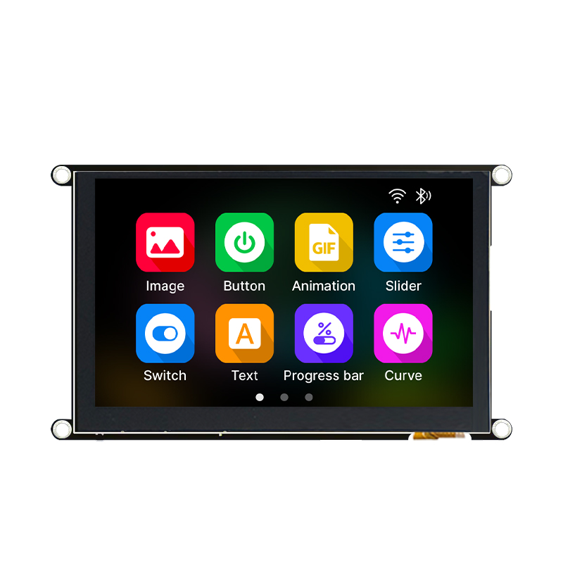 Guition ESP32-S3 8M PSRAM 16M FLASH 5-inch IPS 800*480 high-definition LCD display module with WIFI and Bluetooth without touch. 