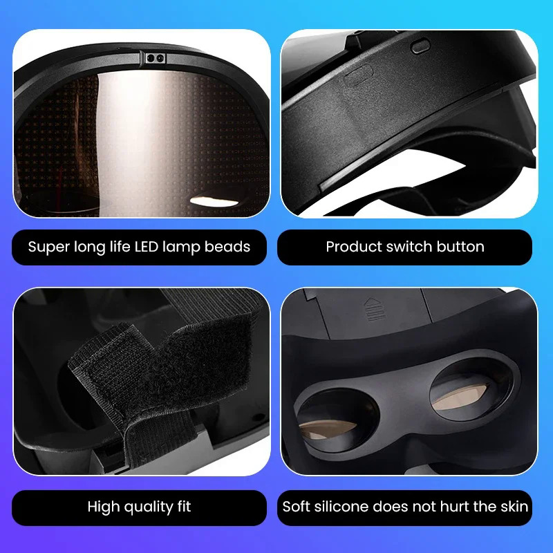 Halloween LED Display Programmable Mask LED Bluetooth RGB Light Up Party DIY Photo Editing Animated Text Prank Concert Mask. 