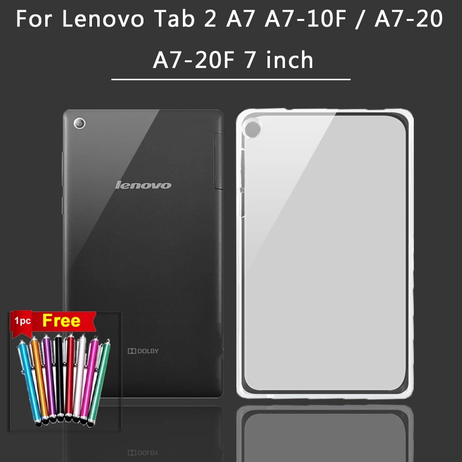 【Lejia】Silicon Case For Lenovo Tab 2 A7-30HC A7-30TC A7-30DC/Tab2 A7 A10 A7-10F/20F A10-70F/70L Cover tab TB-X103F. 