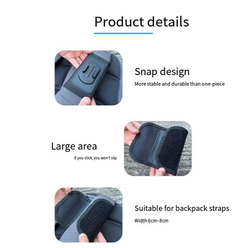 Rotation Backpack Clip Camera Backpack Shoulder Strap for 10 9 8 7 6 5 Action Camera Accessories. 