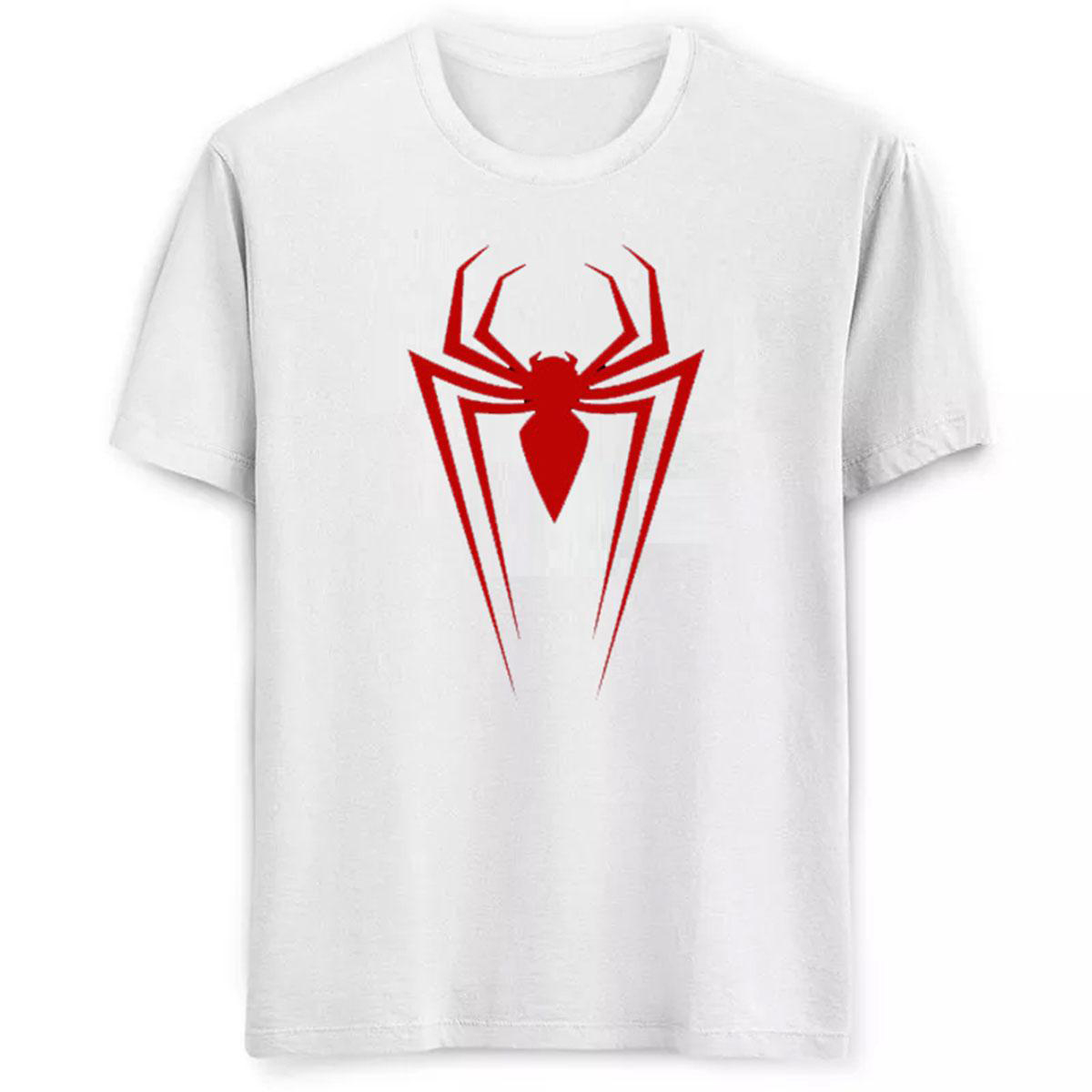 t shirt with spider logo