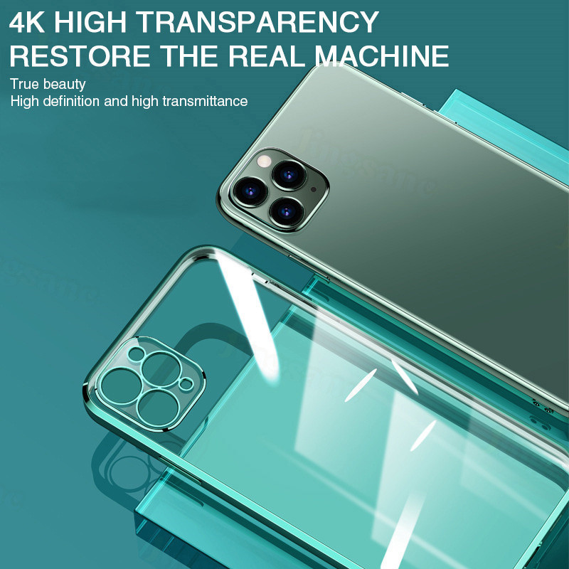 For VIVO IQOO Z9 5G/iQOO Z9 Turbo Phone Case Soft Silicone TPU Electroplating Clear Lens Protection Back Cover A26-1. 