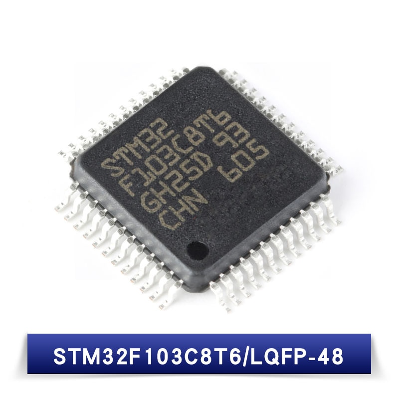【happy one】Minimum 10Pcs Stm32f103c8 Smd Arm Stm32f103 Lot Ic Lqfp48 Pc System Stm32f103c8t6. 